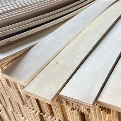 Somier de madera de álamo.