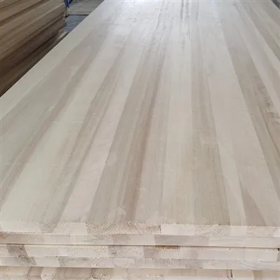 Madera Maciza De Álamo Borde De Madera Encolada